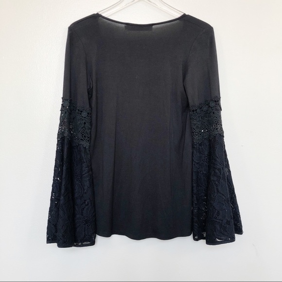 VAVA Joy Han Kinsey Lace Bell Sleeve Top VT1515 - Picture 5 of 10